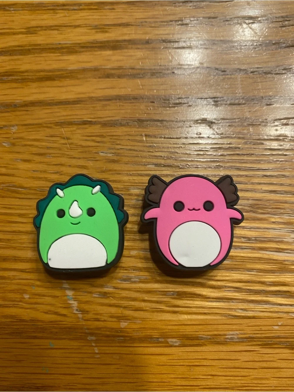 Set of 7 Cute Squishmallow Croc Charms!